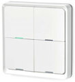 NEDIS Smart nástenný vypínač/ Zigbee 3.0/ nástenný držiak/ biely