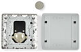 NEDIS Smart nástenný vypínač/ Zigbee 3.0/ nástenný držiak/ biely