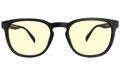 GUNNAR kancelárske/herné okuliare OAKLAND ONYX * jantárové sklá * BLF 65 * GUNNAR focus
