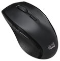 Adesso WKB-1600CB/ bezdrátový set 2,4GHz/ multimedia/ ergo/ scroll kolečko na kláv./ myš 800,1200,1600DPI / USB/