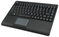 Adesso WKB-4110UB/ bezdrôtová klávesnica 2,4GHz/ mini/ touchpad/ USB/ čierná/ US layout