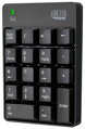 Adesso WKB-6010UB/ bezdrôtová numerická klávesnica 2,4GHz/ odolná proti vode/ USB/ čierná