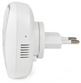 NEDIS chytrý detektor plynu/ Zigbee 3.0/ síťové napájení/ životnost 5 let/ EN 50194-1:2009/ Android & iOS/ 75 dB/ bílý