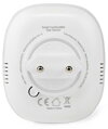 NEDIS chytrý detektor plynu/ Zigbee 3.0/ síťové napájení/ životnost 5 let/ EN 50194-1:2009/ Android & iOS/ 75 dB/ bílý
