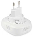 NEDIS chytrý detektor plynu/ Zigbee 3.0/ síťové napájení/ životnost 5 let/ EN 50194-1:2009/ Android & iOS/ 75 dB/ bílý