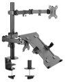 Neomounts  FPMA-D550NOTEBOOK / Flat Screen & Notebook Desk Mount (clamp/grommet)  / Black