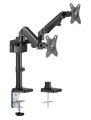Neomounts  DS70-750BL2 / Desk Pole Mount (clamp/grommet)  / Black