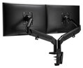 Neomounts  DS70-810BL2 / Desk Mount ultra flat (clamp/grommet)  / Black