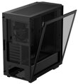 DEEPCOOL skříň CH510 MESH Digital / E-ATX / 120 mm fan / 1x USB 3.0 / 1x USB-C/ tvrzené sklo / mesh panel / černá