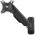 Neomounts  WL70-440BL11 / wall mounted gas spring monitor arm (2 pivots VESA 100x100) / Black