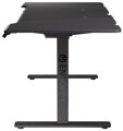 Endorfy herní stůl Atlas L electric / 150cm x 78cm / nosnost 80 kg / elektricky výškově stavitelný (73-120cm) / černý
