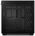 NZXT skříň H9 Flow dvoukomorová ATX / 4x120mm fan / až 10xfan / perforovaný top / proskl. bočnice, front / černá