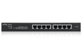 ZyXEL GS1915-8, 8-port GbE Smart hybrid mode Switch, standalone or NebulaFlex Cloud, desktop, fanless