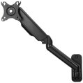 ROZBALENÉ - Neomounts  WL70-450BL11 / wall mounted gas spring monitor arm (3 pivots VESA 100x100) / Black
