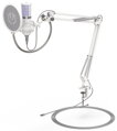 Endorfy mikrofon Streaming OWH / streamovací / rameno / pop-up filtr / 3,5mm jack / USB-C / bílý