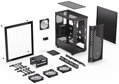 POŠKOZENÝ OBAL - Endorfy skříň Signum 300 ARGB / 2xUSB 3.0 / 4x120mm fan PWM ARGB / mesh panel / tvrzené sklo / černá