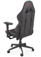 Endorfy herní židle Scrim RD / kombinace textil / kůže / černočervená