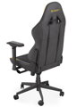 Endorfy herní židle Scrim YL / kombinace textil / kůže / černožlutá