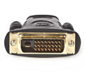 NEDIS adaptér DVI - HDMI/ konektory DVI zástrčka - HDMI zásuvka/ box/ černý