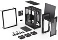 POŠKOZENÝ OBAL - Endorfy skříň Regnum 400 Air / ATX / 4x120mm / 2xUSB / prosklená bočnice / černá
