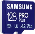Samsung micro SDXC 128GB PRO Plus + USB adaptér