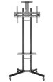 Neomounts  PLASMA-M1700E / Mobile Flat Screen Floor Stand (height: 154-170 cm) / Black