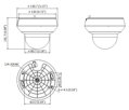 OPRAVENÉ - HiLook PTZ kamera PTZ-N2404I-DE3(F)/ rozlišení 4Mpix/ objektiv 4x/ H.265+/ krytí IP66+IK10/ IR až 20m