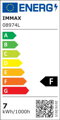 IMMAX LED stolní lampička CORELLA/ Qi nabíjení/ 7W/ 5V/2,1 A/ RGB podsvícení/ stmívatelná/ USB/ bílá + zlaté prvky