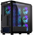 Endorfy skříň Arx ARGB / ATX / 4x 140 ARGB fan (prostor až pro 8 fans) / 2x USB / USB-C / mesh p. / tvrzené sklo / černá