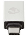 NEDIS PROFIGOLD USB-C/USB 3.2 Gen 1 adaptér/ USB-C zástrčka - USB-A zásuvka/ hliník/ stříbrný/ BOX