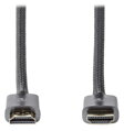 NEDIS PROFIGOLD Ultra High Speed HDMI kabel/ konektor HDMI - konektor HDMI/ 8K/ bavlna/ antracit/ BOX/ 2m