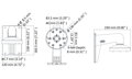 HIKVISION držák pro kameru DS-1473ZJ-135/ kompatibilní s kamerami serie D6xx