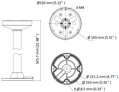 HIKVISION držák pro kameru DS-1271ZJ-140-DM45/ kompatibilní s kamerami serie D3xx