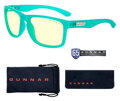 GUNNAR kancelářske/herní brýle INTERCEPT POP EMERALD GREEN * jantárová skla * BLF 65 * GUNNAR focus