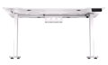 Endorfy herní stůl Atlas L electric OWH / 150cm x 78cm / nosnost 80 kg / elektricky výškově stavitelný (73-120cm) / bílý