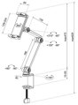 Neomounts DS15-545WH1/Držák tabletu/na stůl/4,7-12,9