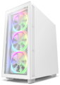 NZXT skříň H7 Elite Edition / ATX / 4x 140mm (3x RGB) fan / USB-C / 2x USB/ proskl. bočnice / proskl. panel / bílá