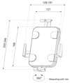 Neomounts WL15-625WH1/Držák tabletu/na stěnu/7,9-11