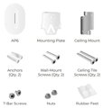 ALTA AP6 - Wi-Fi 6 AP, 2.4/5GHz, až 3Gbps, Cloud Mgmt, Content Filtering, 1x Gbit RJ45, PoE 802.3at