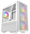 DEEPCOOL skříň CH560 / MidT/ 3x140 a 120mm ARGB fan / USB 3.0 / tvrzené sklo / bílá