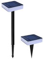 IMMAX NEO LITE SMART solární svítidlo SQUARE, RGB, IP65, BT, TUYA, 2,7W, TUYA