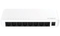STRONG switch SW8000P/ 8x port Gigabit RJ45/ 10/100/1000 Mb/s/ 16 Gb/s/ Wi-Fi 802.3i/u/ab/x/az/ plastové šasi/ bílý