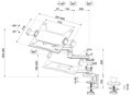 Neomounts DS20-425BL1 /Držák notebooku/na stůl/11,6-17,3