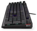 Endorfy herní klávesnice Thock Wireless Red / red sw. / bezdrátová / mechanická / CZ / SK layout / černá RGB