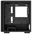 DEEPCOOL skříň CC360 ARGB / MiniITX / 3x120 ARGB fan / USB 2.0 / USB 3.0 / tvrzené sklo / černá