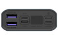 COLORWAY powerbanka/ 20 000mAh/ 2x USB QC3.0/ USB-C Power Delivery 20W/ Lighting/ LED/ Micro-USB/ Šedivá