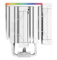 DEEPCOOL chladič AK620 Digital / 2x120mm fan / 6x heatpipes / pro Intel i AMD/ bílý / digitální display