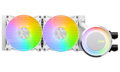 MSI vodní chladič CPU MAG Core Liquid E240 WHITE/ 2x 120mm ARGB fan/ podpora LGA1700/ bílý