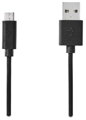 NEDIS kabel USB 2.0/ zástrčka USB-A - zástrčka USB-Micro B/ kulatý/ černý/ 1m