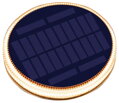 IMMAX TERRACE ROUND venkovní solární LED osvětlení, 0.4W, IP68